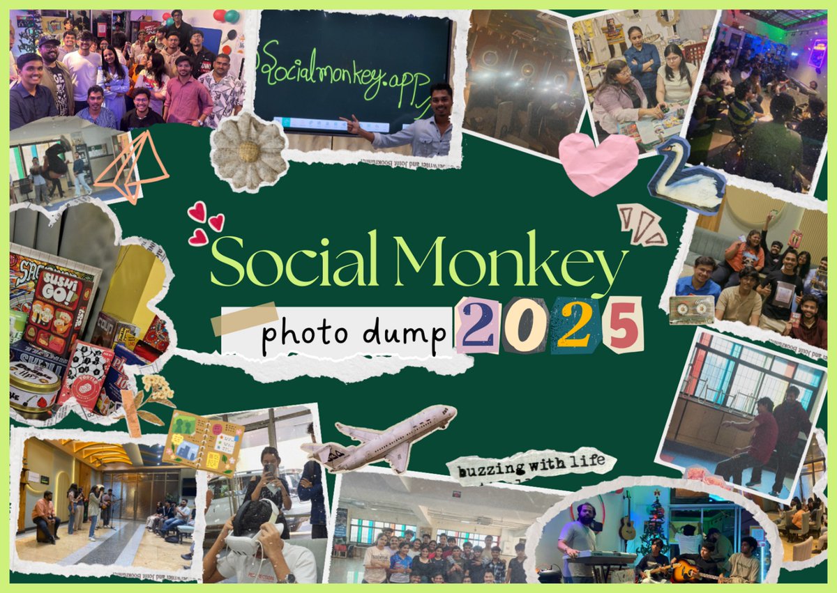 SocialmonkeyHQ's tweet photo. Remembering stuff we built in 2025. Starting 2026 strong

Wishing all the people "who showed up" a Happy New Year 🥰🥰 https://t.co/8ZSHNiHMvq
