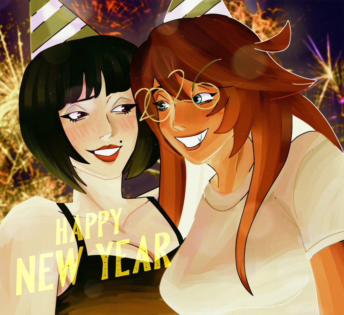 612Incident's tweet photo. (I-No and Jack-O' from GGST)
HAPPY NEW YEAR EVERYBODYYYYYYYY 🥳🍾 #GuiltyGear https://t.co/kCXSSFxW6P
