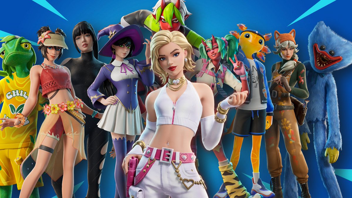 CoasterGoober's tweet image. Which Fortnite skin released in 2025 is YOUR FAVORITE?🎆