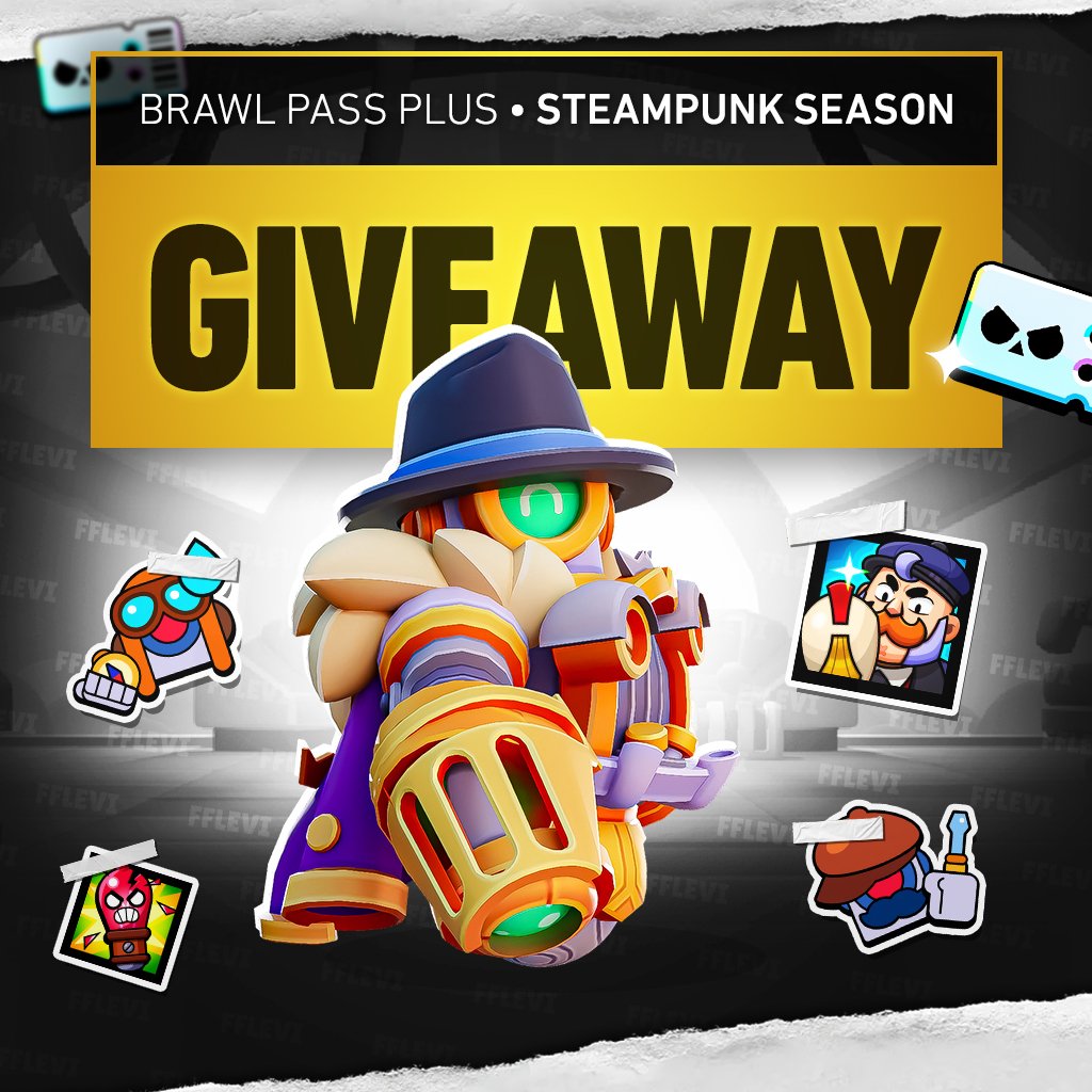 🎁 Brawl Pass Plus Giveaway 🎁

To Enter :

- Retweet ♻️ 
- Follow <a href="/FFlevi_/">Levi</a> 
- Turn On Notifications 🔔

Good Luck , choosing in 72 hours ⏰️ #BrawlStars