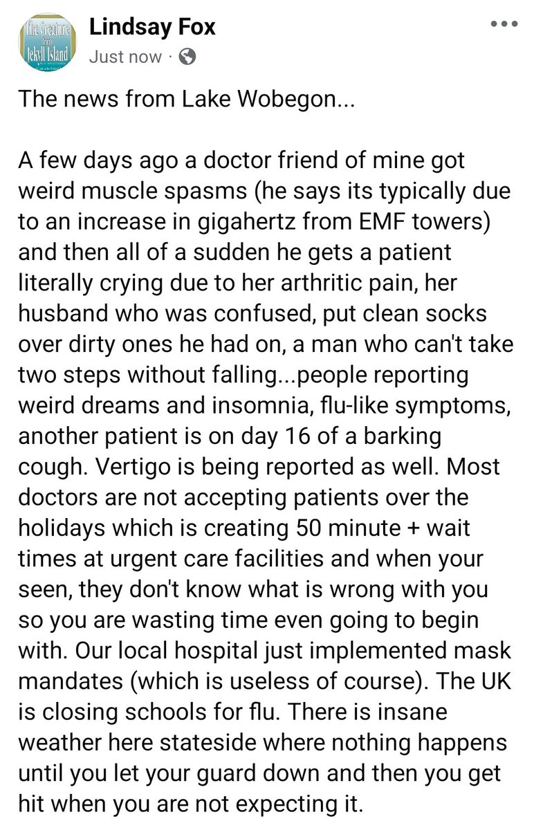 FreedomFox82's tweet image. The news from Lake Wobegon.....