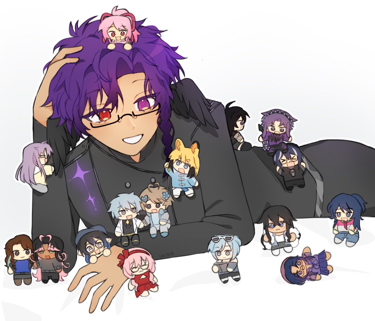 ryuk1m1's tweet image. To my amazing lovely delicious friendgroup, thank you for being amazing, I love you all.