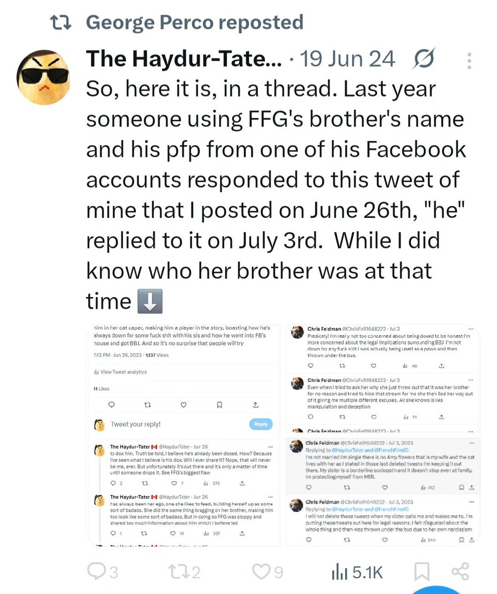 Teasippah830's tweet photo. Papa fry @lowmein2323 must have forgot that he reposted this 18 months ago in defense of his son getting fucked over by FFG. Lie all you want old man, the internet is forever lmfao https://t.co/mMgiVjoPKt