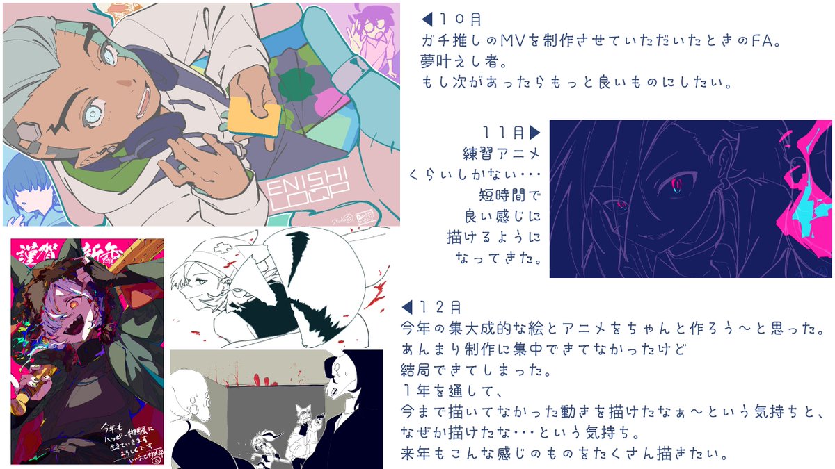 2025年の絵まとめ〜 