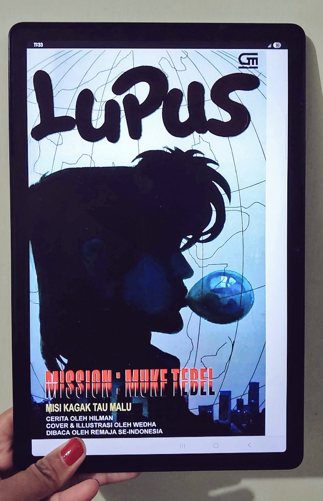 KimYaySong's tweet photo. 100. Lupus Mission: Muke Tebel-Hilmam Hariwijaya
📚 RBK
Buku ini kek rehashing buku2 sebelumnya aja, dan so boring. Plot2nhmya mirip sama beberapa buku lupus yg lain https://t.co/QomMS9QhMu