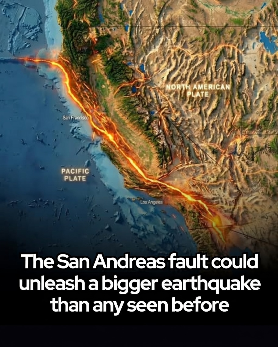 Rainmaker1973's tweet image. The San Andreas Fault appears ready for an earthquake even bigger than “the Big One.”

A recent analysis of the devastating March 28, 2025, magnitude 7.7 earthquake in Myanmar has seismologists sounding warnings for California.

The quake struck along the Sagaing Fault—a long,…
