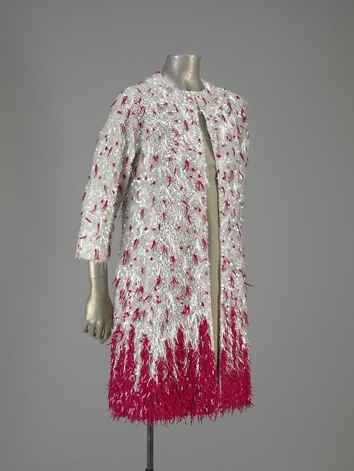 #Balenciaga brings the #frockingfabulous 1960's bling. #fashionhistory via Newfields.
