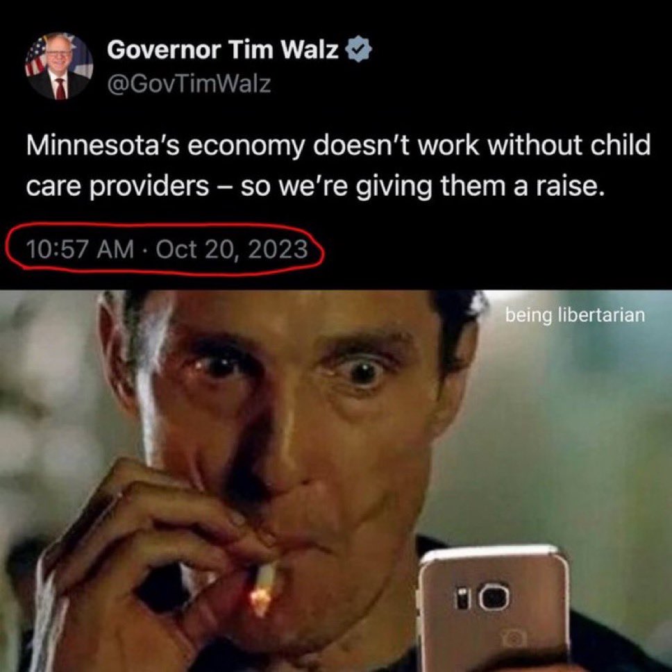 MAGAdino's tweet image. Charlie was right

Tim Walz is a crook