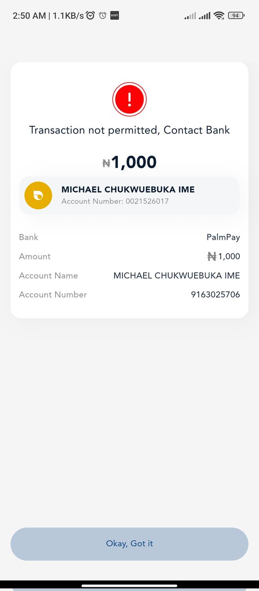 Michael010115's tweet photo. @JaizBankNG With this kind of thing, I cannot even trust your bank again as a good provider. Imagine was being shouted at by one of their customer service whilst explaining myself. Just see for yourself what you guys are doing to me. @JaizBankNG @Jaizbankhelp  thank you oh for withholding it https://t.co/HfwrZhRWj3