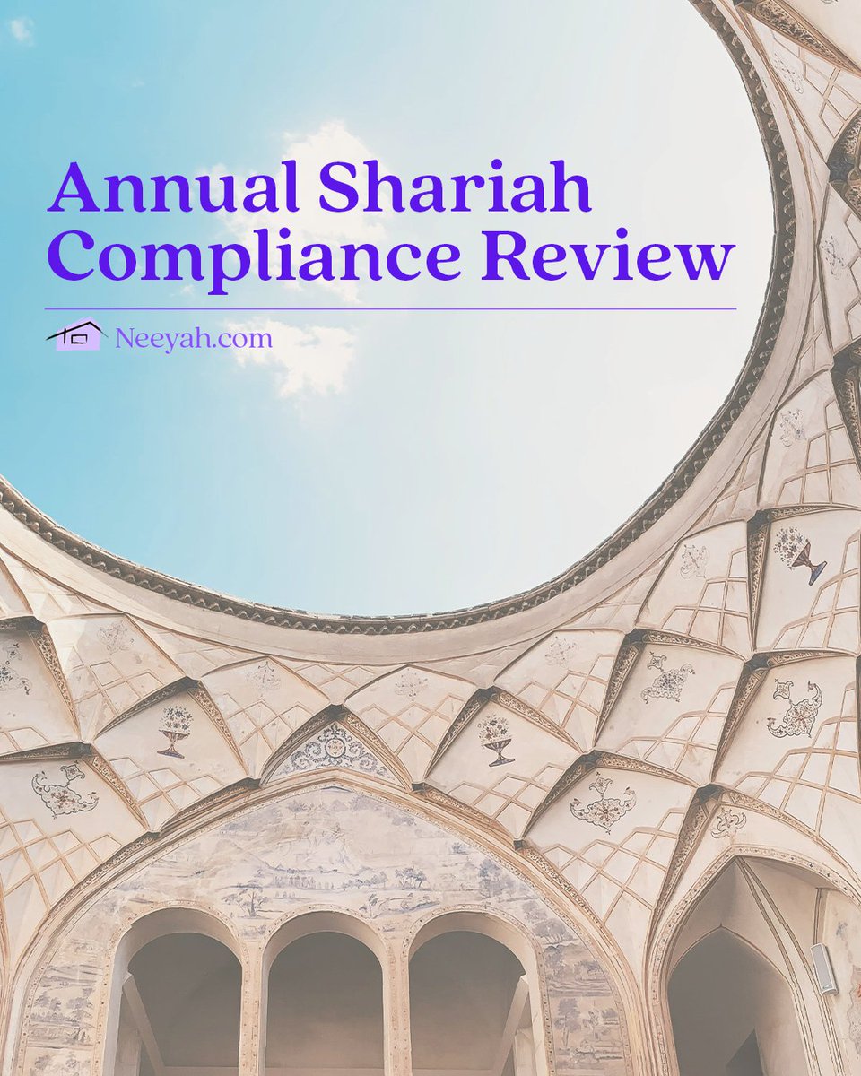 liveneeyah's tweet image. Every year, we undergo a compliance review of our model with @umer_khan 

This year, once again received full confirmation of Shariah compliance. Alhamdulillah

Importantly, that Neeyah aligns with both the letter and spirit of Islamic Finance.

neeyah.com/#shariahcompli…