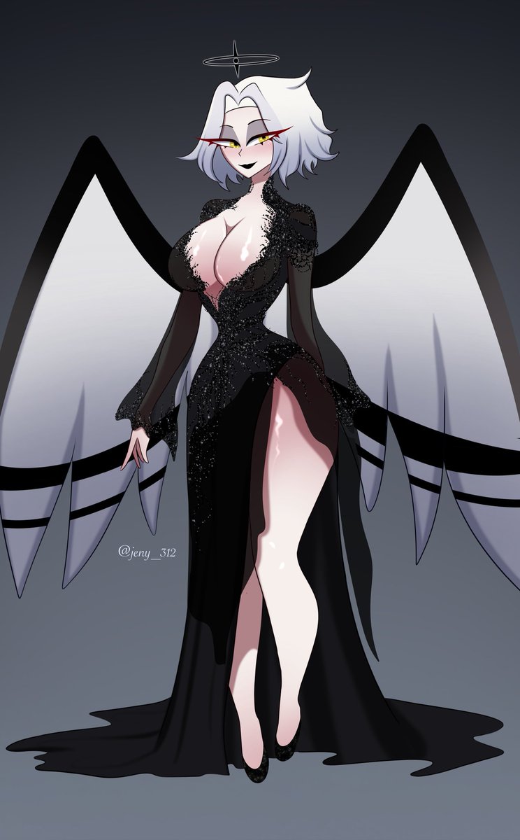 Lute is ready for the new year!🌌💕 Thanks to: <a href="/Michael31966090/">Michael Marks</a>  🫶🏻 A beautiful and brilliant commission! #Lute #lutehazbinhotel #HazbinHotel #HazbinHotelLute