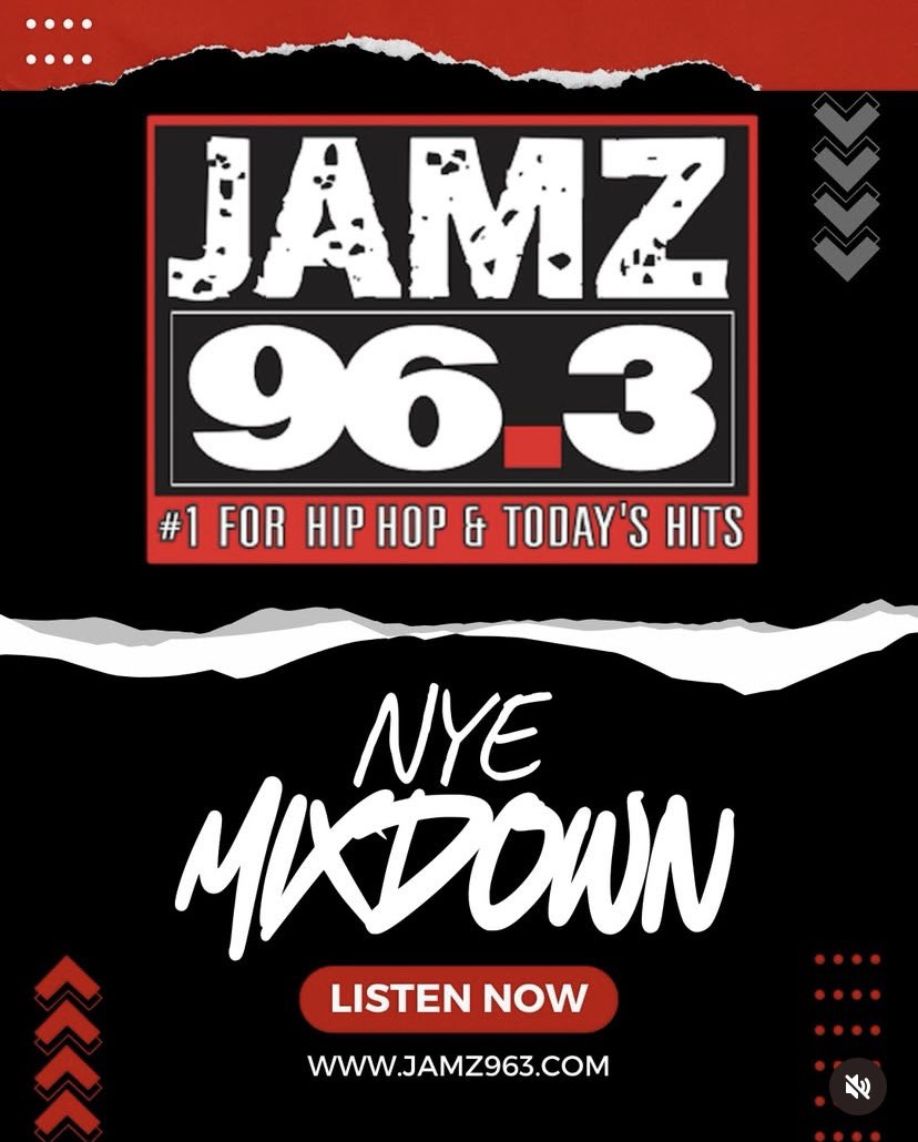 Some of the biggest names in the game mixin’ for you all day long with the New Years Eve Mixdown!! #NYEMixdown 

JAMZ963.com
