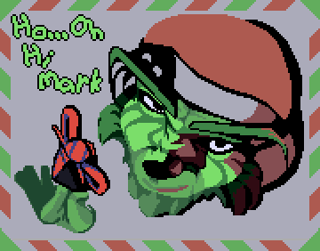 PhoenixBurnout's tweet photo. Secret Santa gift for @arovcev30269 
Happy new year even it's not yours

#pixelart https://t.co/fUvUjPESzF