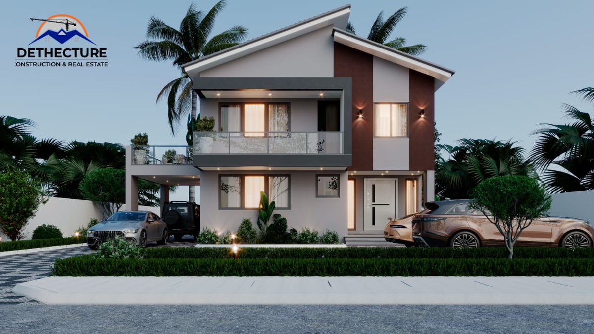dethecture's tweet photo. Design and build by Dethecture.
5 Bedroom  house design. 
Features :
🏡All rooms ensuite
🏡Open floor plan 
🏡 Built in closet
🏡Visitors WC

Contact us for all your  architectural designs,  quantity surveying, site supervision,  building &amp; civil engineering  project execution. https://t.co/yKsCn37IS6