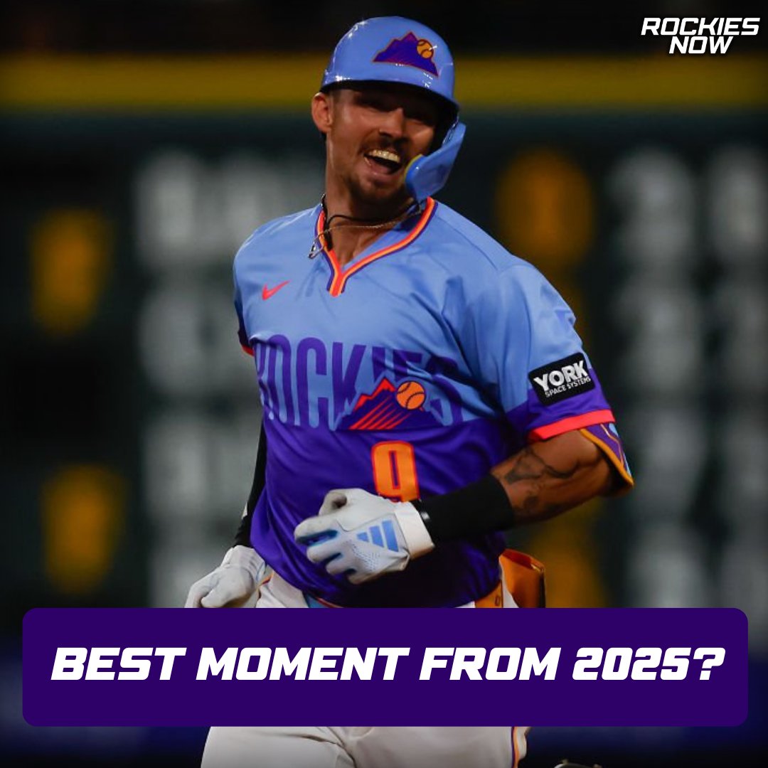 Rockies_Now's tweet image. It was a memorable 2025 (not the good kind) for the Colorado Rockies. What was the best moment from this season? ⚾️