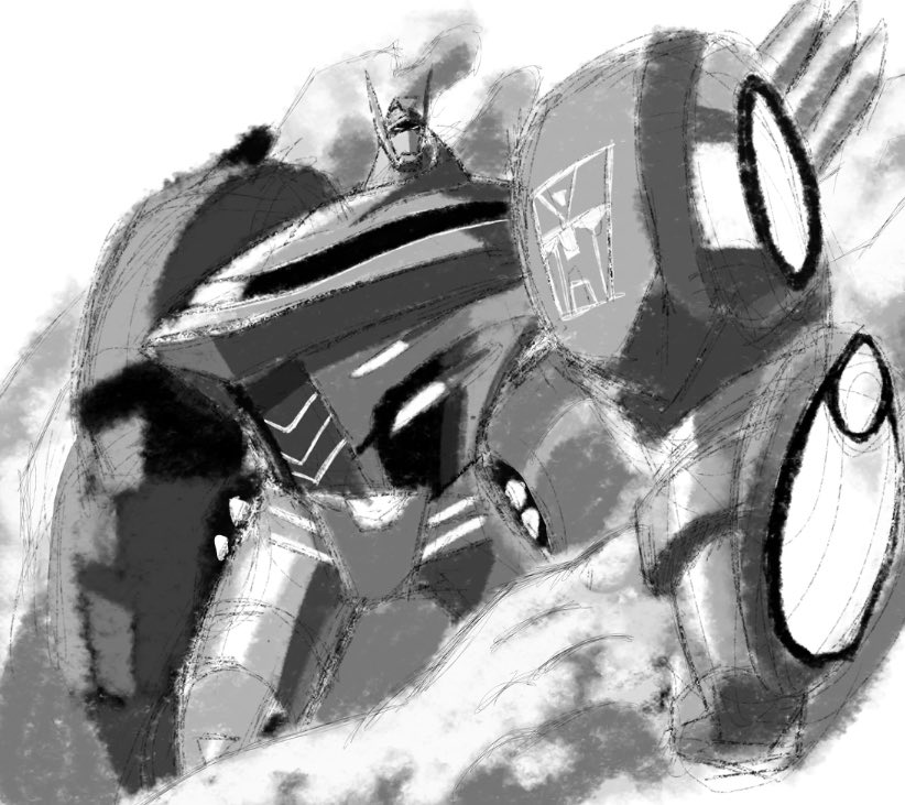 Primekelly414's tweet image. Little digital practice with my Optimus design