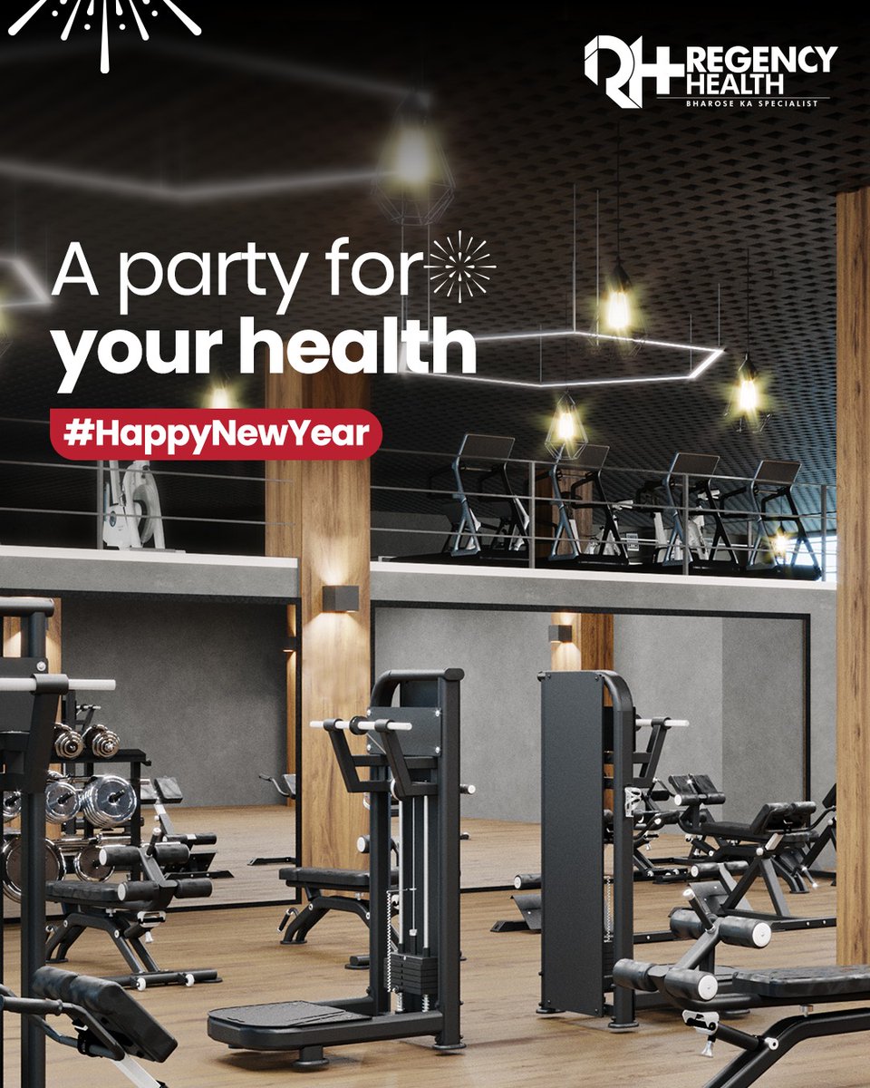 New Year celebrations don’t always need loud music and late nights. Sometimes, showing up for yourself is the real party.​
Start the year stronger, healthier, and happier.​

#Regency #RegencyHealth #BharoseKaSpecialist #HappyNewYear #NewYear2026