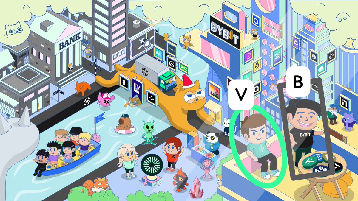 0iMeditation's tweet photo. @Bybit_Official @benbybit @VitalikButerin @Mantle_Official ๐ฌVitalik- Ben..is that cat running on Mantle?๐พ
Because those leaps are breaking the speed of light & gas fees๐
#Bybit
๐ญ Ben- 100% Vit!
Modular design insane TPS Bybit liquidity๐ซ $MNT
it the ultimate holiday airdrop to the whole eco community๐ค
Cat ๐ Santa Christmas indeed๐
https://t.co/xqV3fHIs8r
