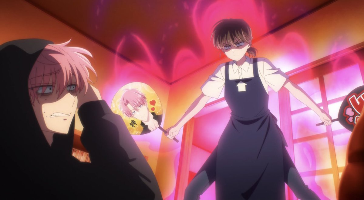 AwayOnMarss00__'s tweet image. Tamon’s B-Side had a really solid first episode and i think I’m locked into this one👍🏼Made me laugh and smile a good amount☺️I also like the animation throughout the episode