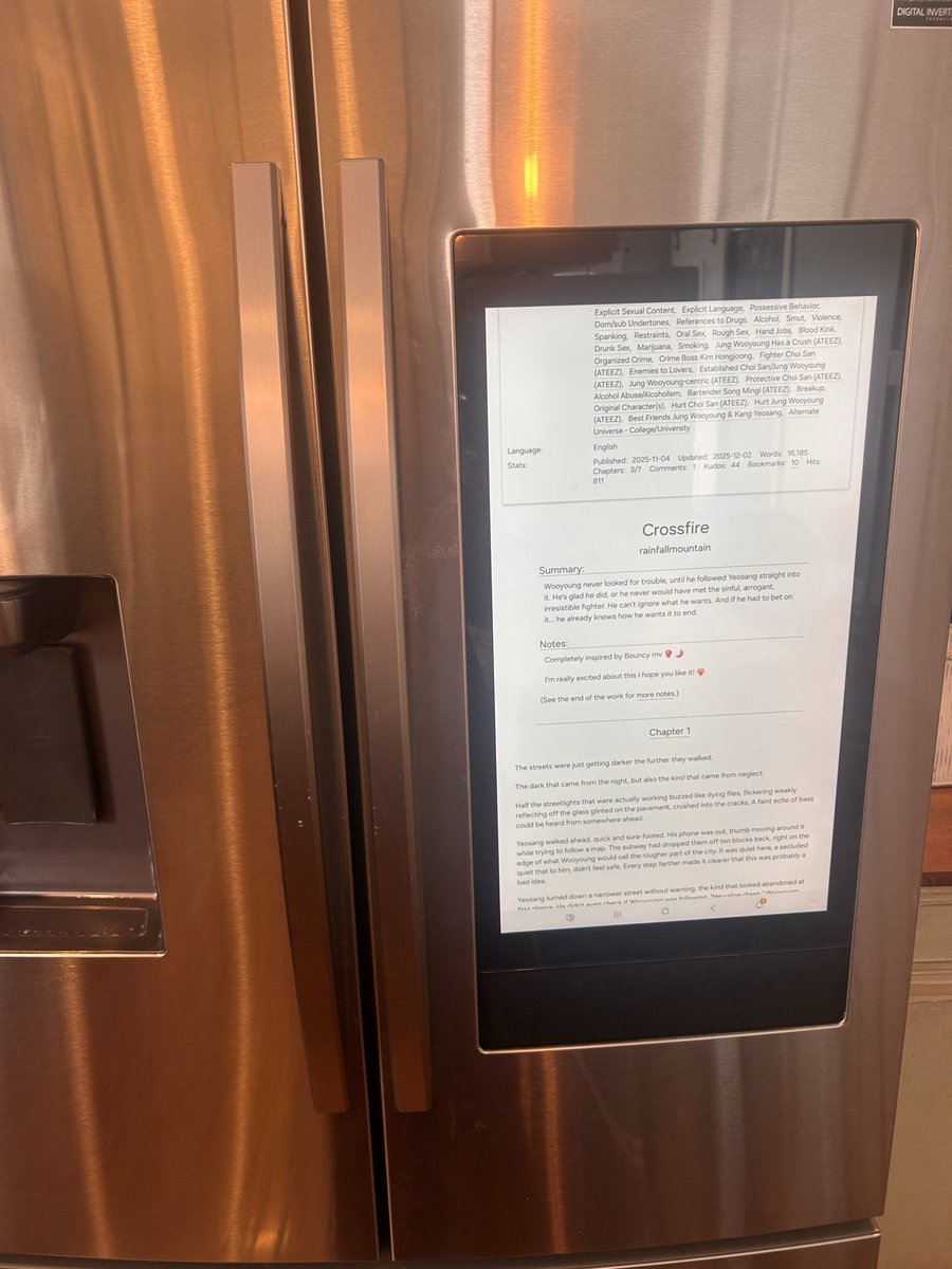 rainfallmount's tweet image. read crossfire on ao3