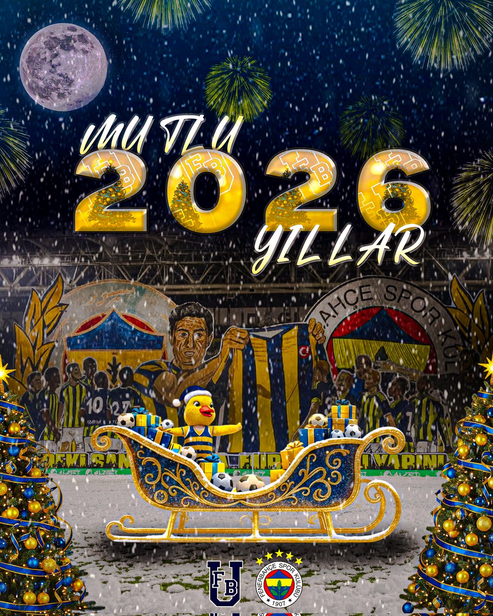 2026 yılının herkese mutluluk ve sağlık, camiamız için şampiyonluklarla dolu bir yıl olmasını temenni ederiz. Herkese mutlu yıllar!