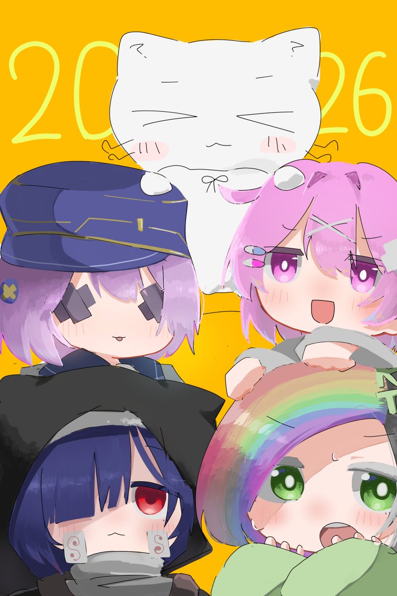 描き初め
<a href="/Chiisaiheya/">ちいさいへや❔🐱</a> 
<a href="/al_c28/">Alca</a> 
<a href="/Nijimi_Pastime/">きゅーふぉん🌈🍝</a> 
<a href="/kemonya732/">けもにゃ</a>