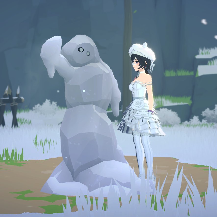 돈크라이스노우맨..
낫인프론트오브미...