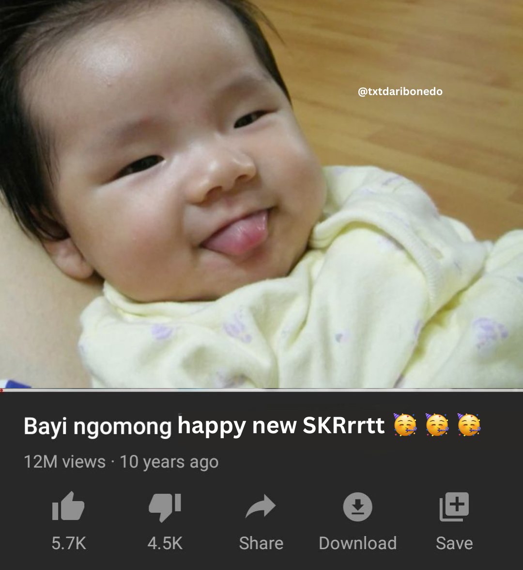 txtdaribonedo's tweet image. happY nEW SKKrtttt! 🎊