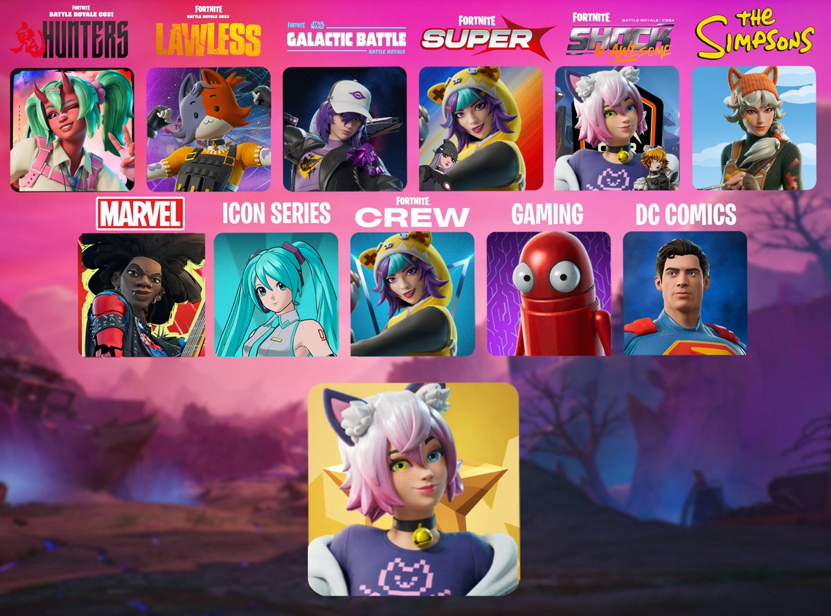 My favorite skins from chapter 6