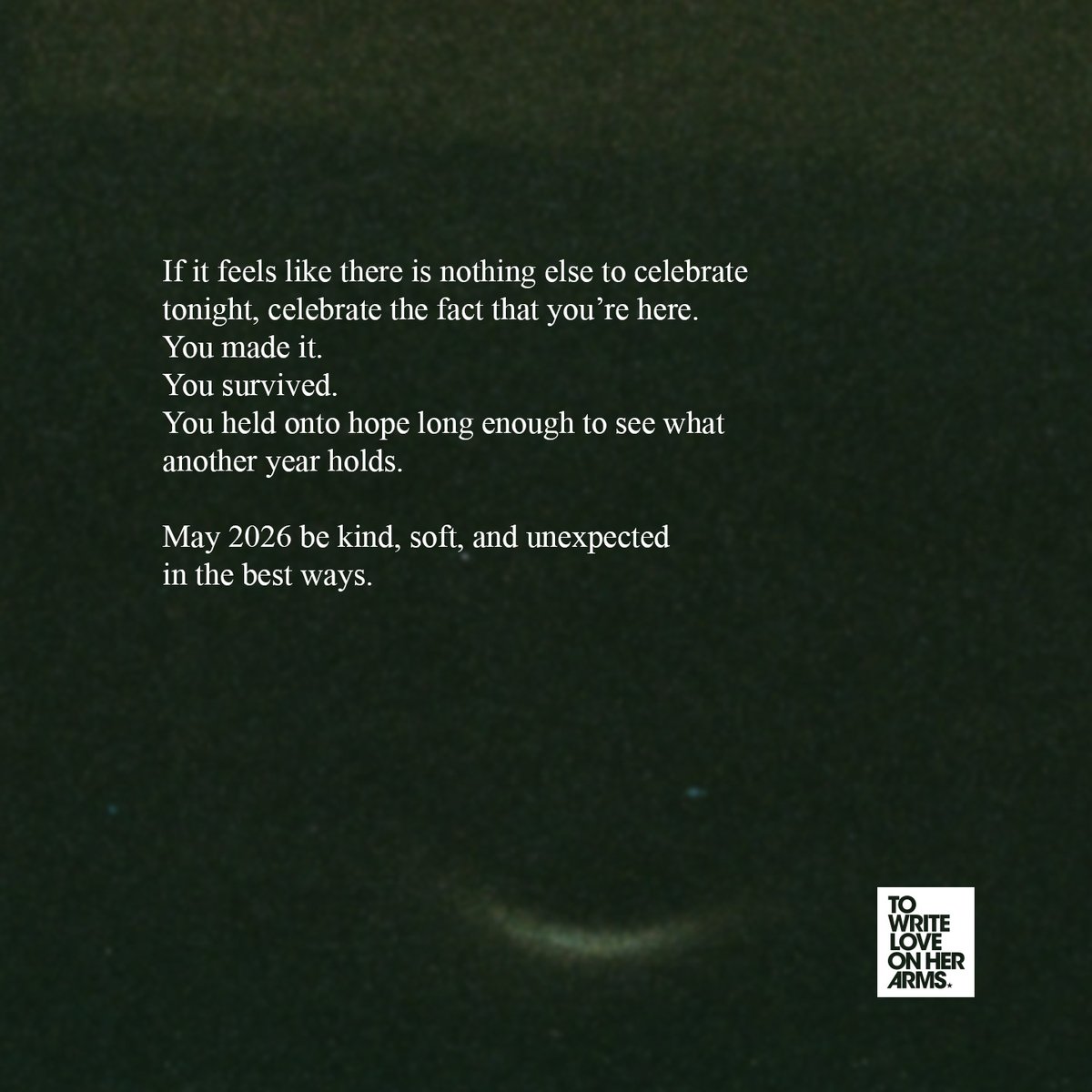365 days have come and gone. Tomorrow, we switch to a new calendar. One with dreams, goals, unknowns, and uncertainties. Some new and maybe some old. Regardless of what lies ahead, we ask that you take a moment to be so proud of where you are right now. Because you got here, and