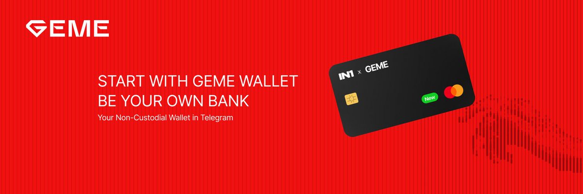 Maria_annie01's tweet photo. ๐๐ Meet your new crypto BFF! ๐ค Create wallets, store coins safely, send, receive, swap chains
@GemeWallet.
You are in control ๐ธ Crypto to fiat, cards, staking and more on the way ๐.
๐ #Web3 #Crypto #GemeWallet #ControlYourKeys
Learn more:
https://t.co/3VHkRGzTP5 https://t.co/x8A9nv204Z