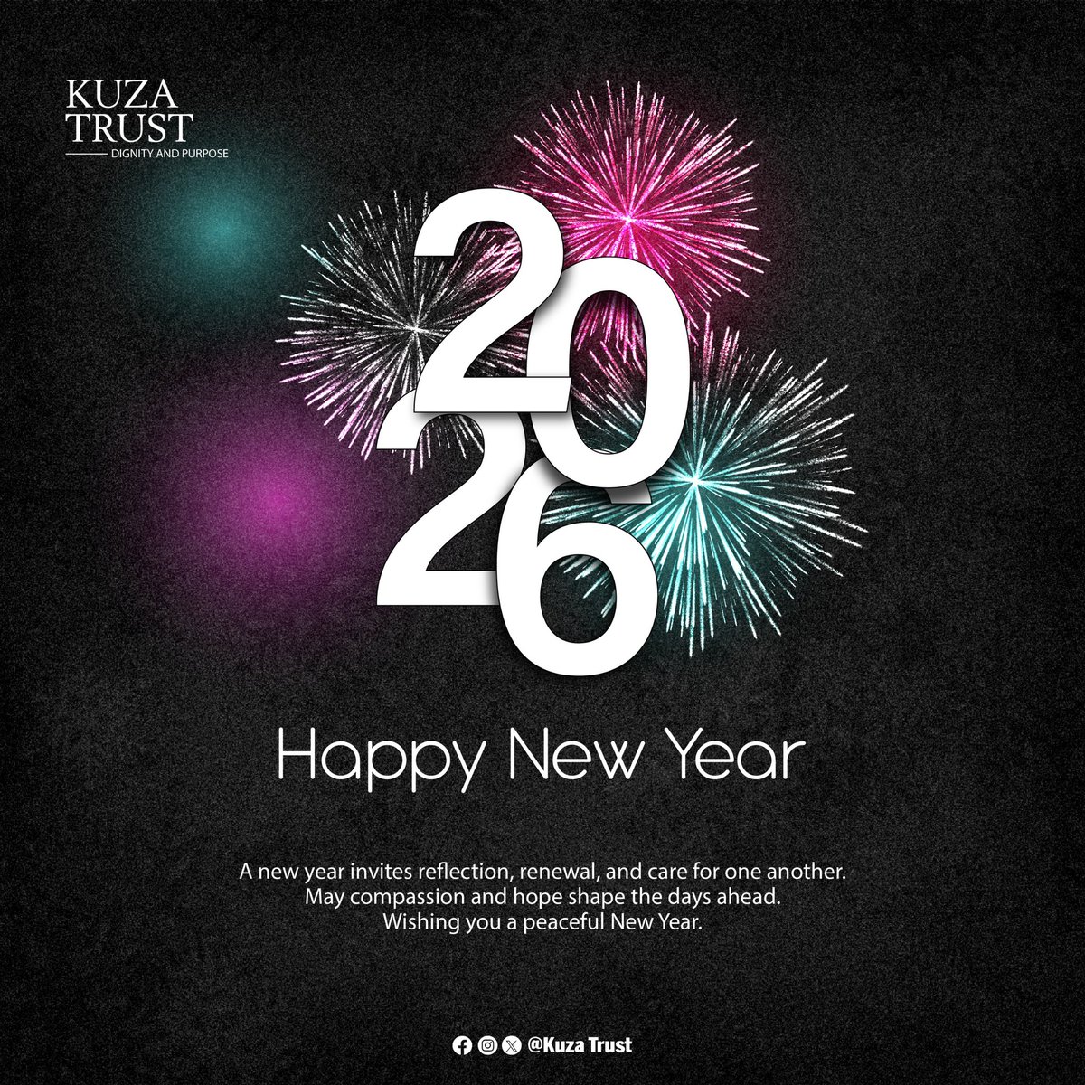 Stepping into 2026 with hope, dignity, and purpose.