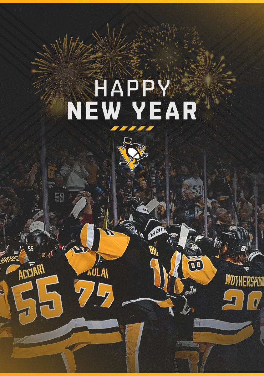 Happy New Year, Pens fans! 🎉