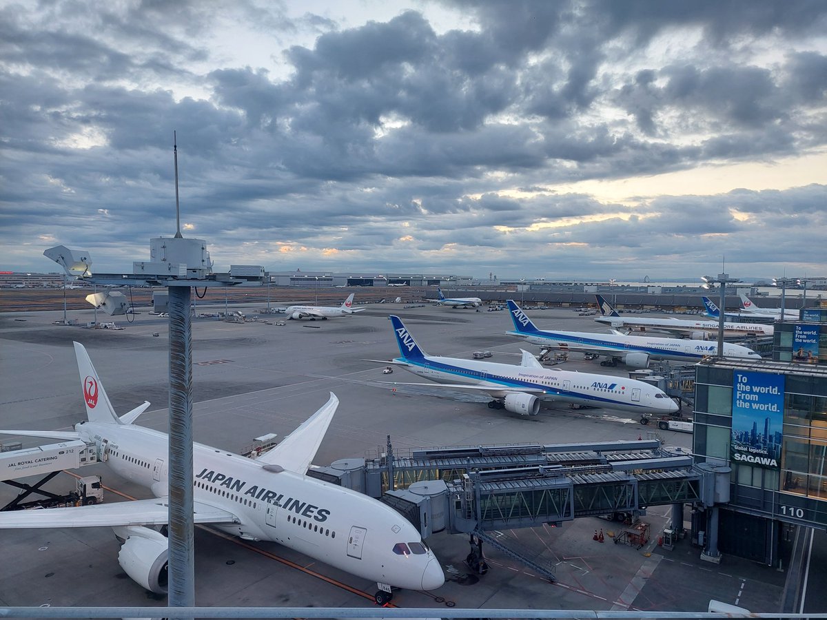 初日の出。出ませんでした。