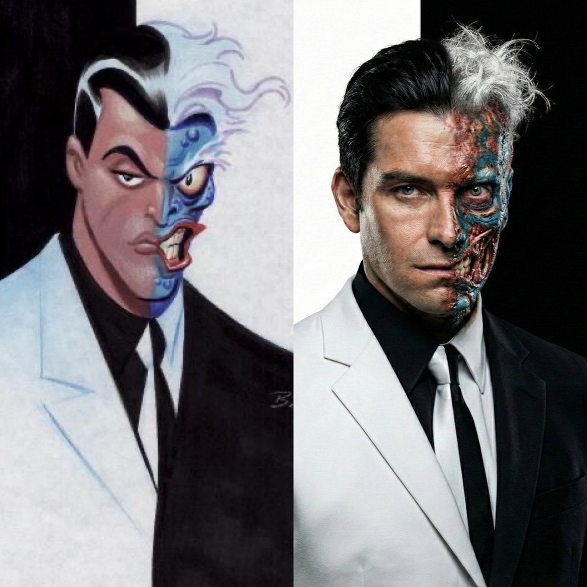 Hear me out…

Antony Starr as Harvey Dent/Two-Face👀🔥