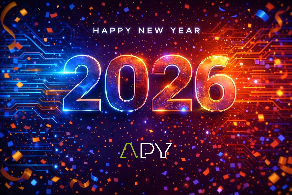 Toute l’équipe d’APY souhaite à ses clients, partenaires, fournisseurs, abonnés et passionnés d’informatique une année 2026 pleine de puissance !

Construisons quelque chose d’exceptionnel ensemble 💥

#BonneAnnée2026 #Informatique #ServeursSurMesure #InnovationTech #PassionIT
