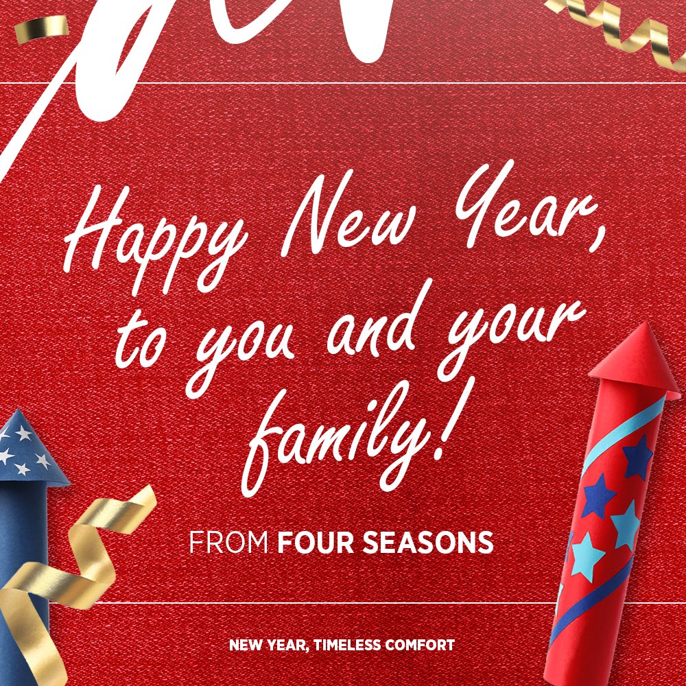 LifeRoomLife's tweet image. As we enter a new year of serving customers across North America, we acknowledge the joy &amp;amp; gratitude you've brought us through the years.

Nothing makes us happier than bringing light &amp;amp; life into your homes. We thank you for letting us serve you.

Happy 2026 from Four Seasons!
