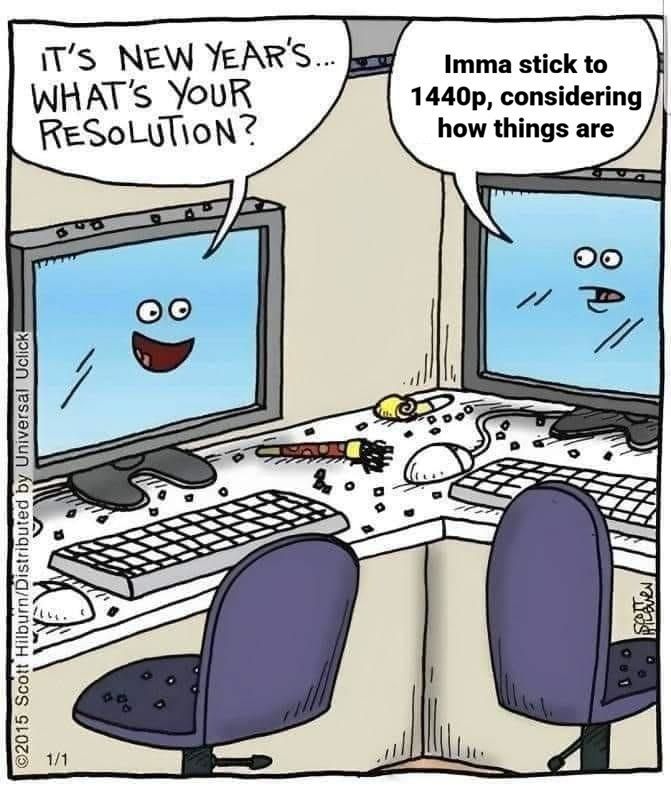 The most important question right now. What's your New Year's resolution for 2026? 🎆 🎉