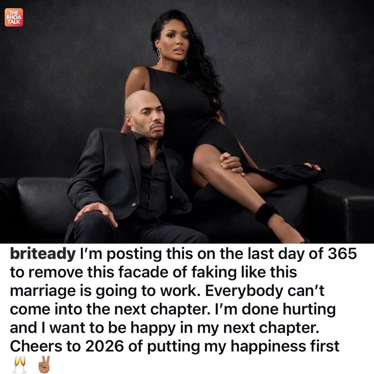 TheRhoaTalk's tweet image. Brit Eady announces divorce from her husband, Mike. #RHOA