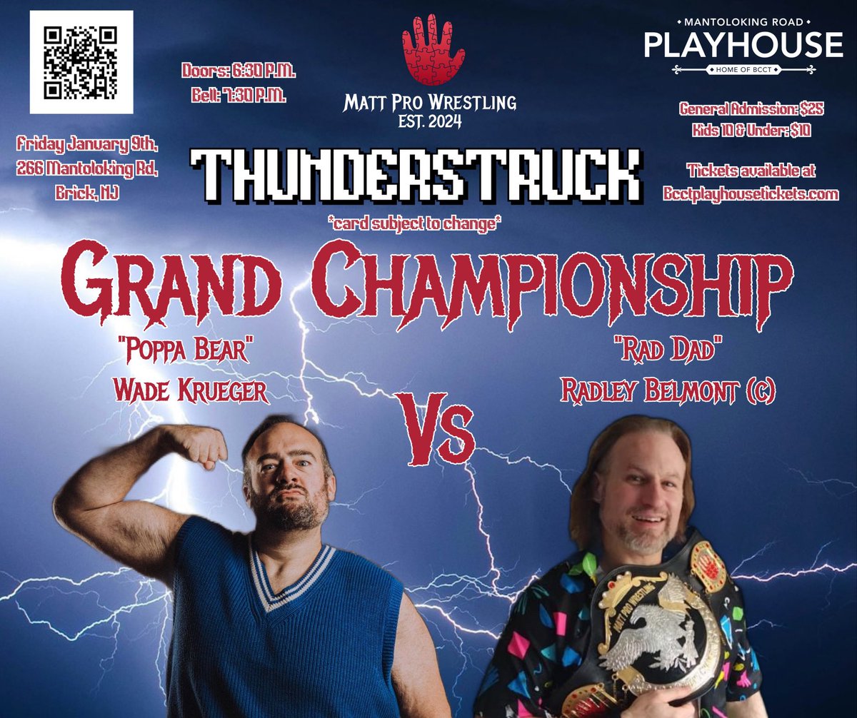 ThisIsMattPro's tweet image. After months of escalating tension stemming from their loss in the Matt Pro Tag Team Championship tournament finals, @StepdadsWrestle finally do battle with Belmont’s Grand Championship on the line. 

But regardless of the outcome, what will become of The Stepdads?