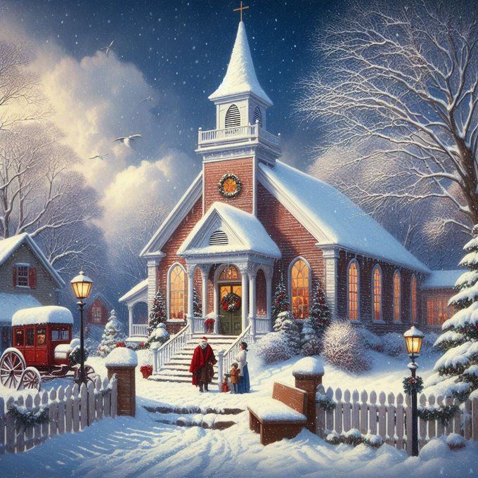 This year, go to church to worship God and celebrate with fellow Christians.