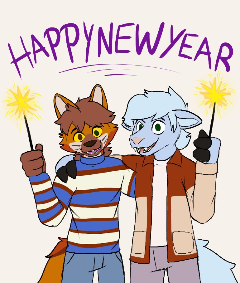 Last post of the year! I want to thank all of you for the support you’ve given me: every like, comment, follow, and commission means so much to me. Thank you all for being part of this community I love you all and wish you a very happy New Year 🌺❤️✨