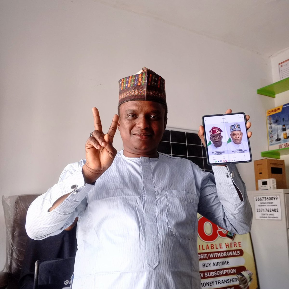 A HUMBLE APPEAL TO PRESIDENT <a href="/officialABAT/">Bola Ahmed Tinubu</a> ON THE NEW TAX LAW

By: Hon Abubakar Zulkarnaini (Mai Solar), BSc. Political Science and International Relations.

Click the link to read my article. 
facebook.com/share/p/16f49G…

CC:
<a href="/KashimSM/">Kashim Shettima</a>
<a href="/OfficialAPCNg/">APC Nigeria</a>
<a href="/NuhuRibadu/">Nuhu Ribadu</a>
<a href="/HouseNGR/">Nigeria House of Representatives</a>
<a href="/NGRSenate/">The Nigerian Senate</a>