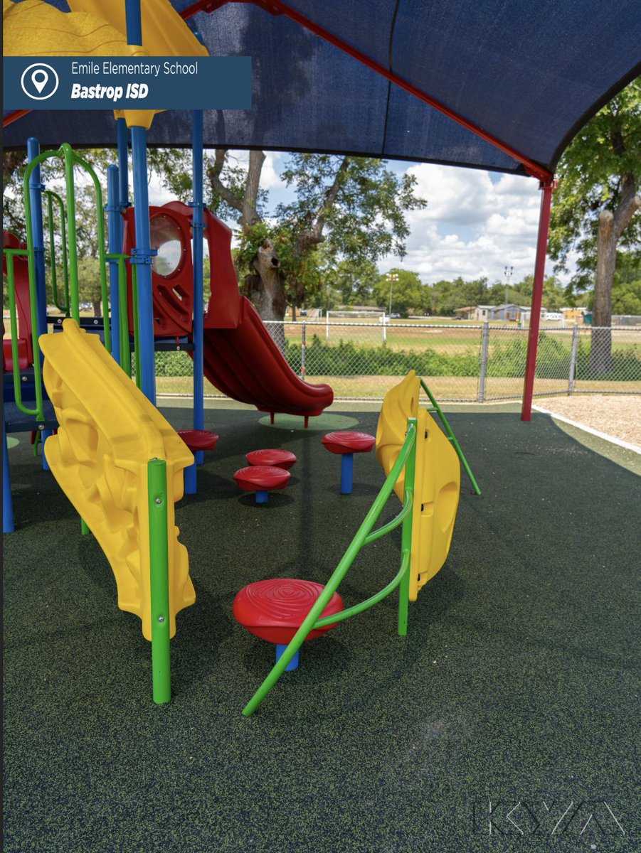 kyaconnect's tweet photo. We are thrilled to announce that our top project from this past year was the district-wide playground initiative for Bastrop ISD, Central Texas! This perfectly embodies our commitment to listen, understand and advise, showcasing what equity in play looks like.#inclusiveplay https://t.co/9v9P9C1Ct8