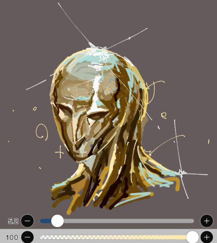 DolciPina's tweet image. Metallic doodle