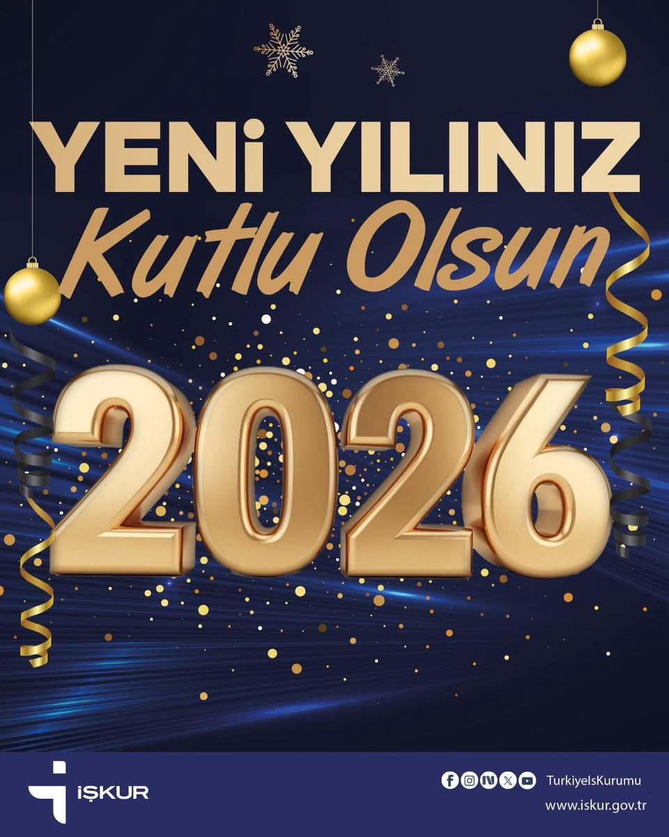 2026’nın tüm insanlığa ve ülkemize barış, mutluluk ve huzur getirmesini dileriz.