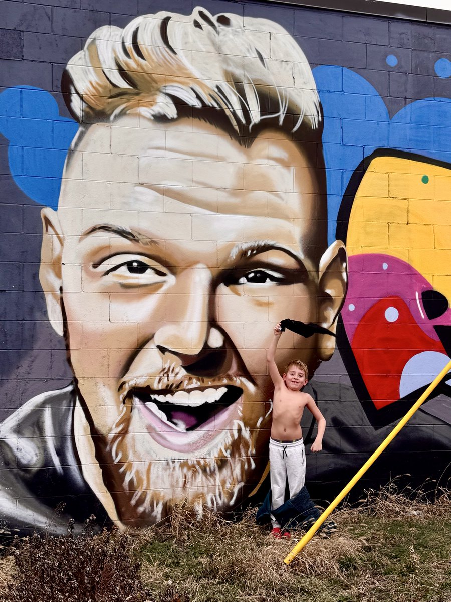 Channeling his inner <a href="/PatMcAfeeShow/">Pat McAfee</a> after an errand at the office today.