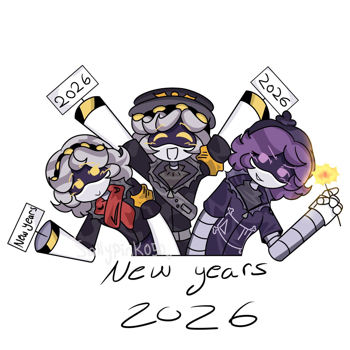 HAPPY NEW YEARS!! 🎊

#murderdrone #UziDoorman #SerialDesignationV #SerialDesignationN #glitchproductions