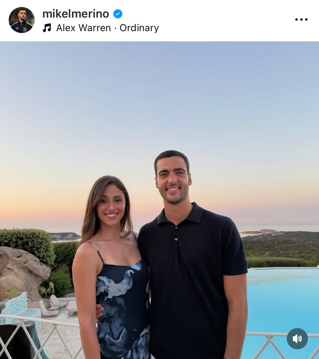 afcstuff's tweet image. 📲 Mikel Merino &amp;amp; his partner, Lola, confirming they are expecting their first child in the new year. 👶

“And this year especially a million thanks for Marco, we wait for you with lots of excitement and love. The greatest gift ever.”

A massive congratulations! 🥹❤️