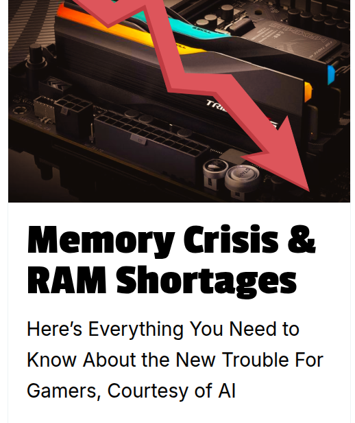 dram crisis headline